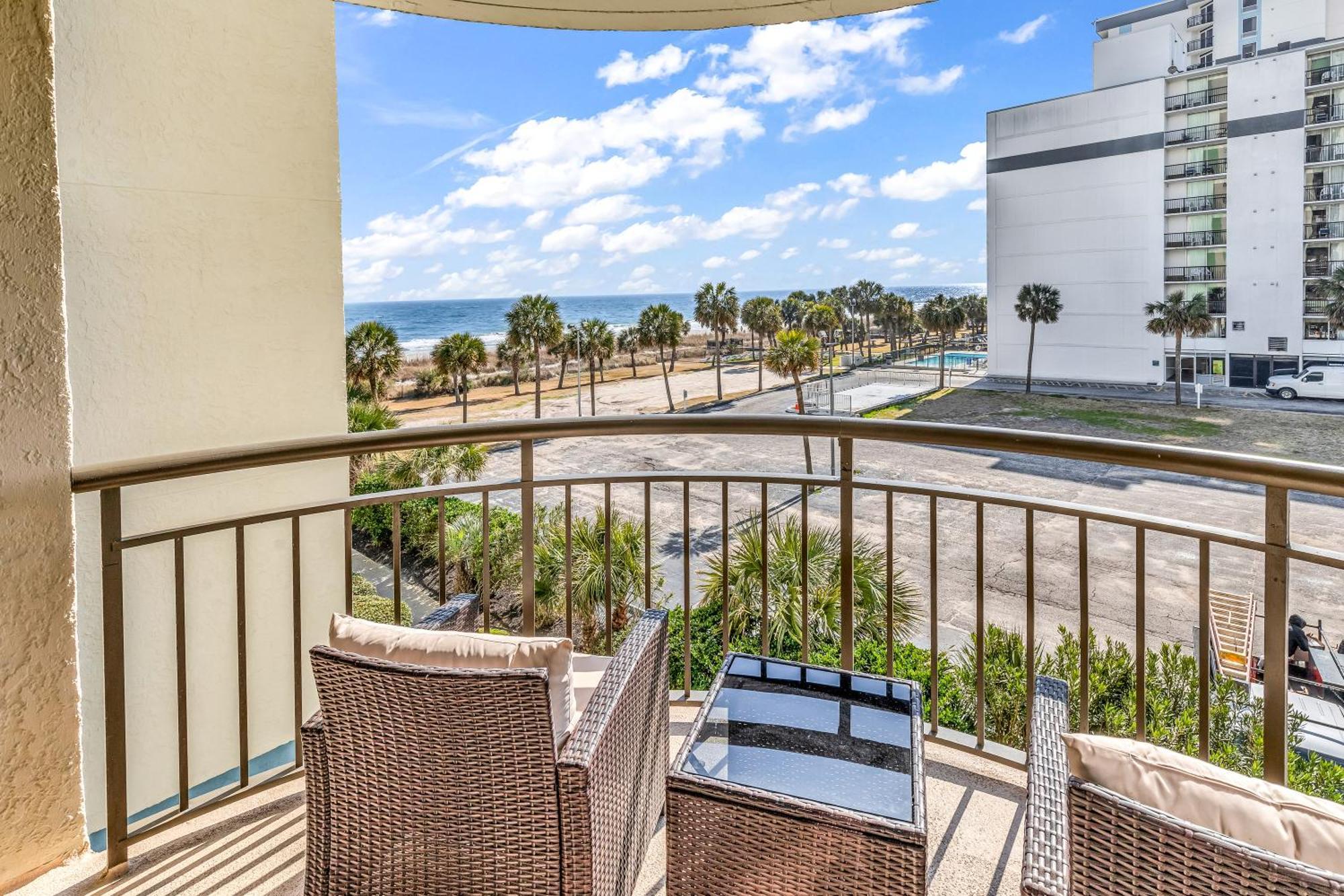 Oceanfront Condo Steps To The Beach W No Resort Fees Myrtle Beach Bagian luar foto