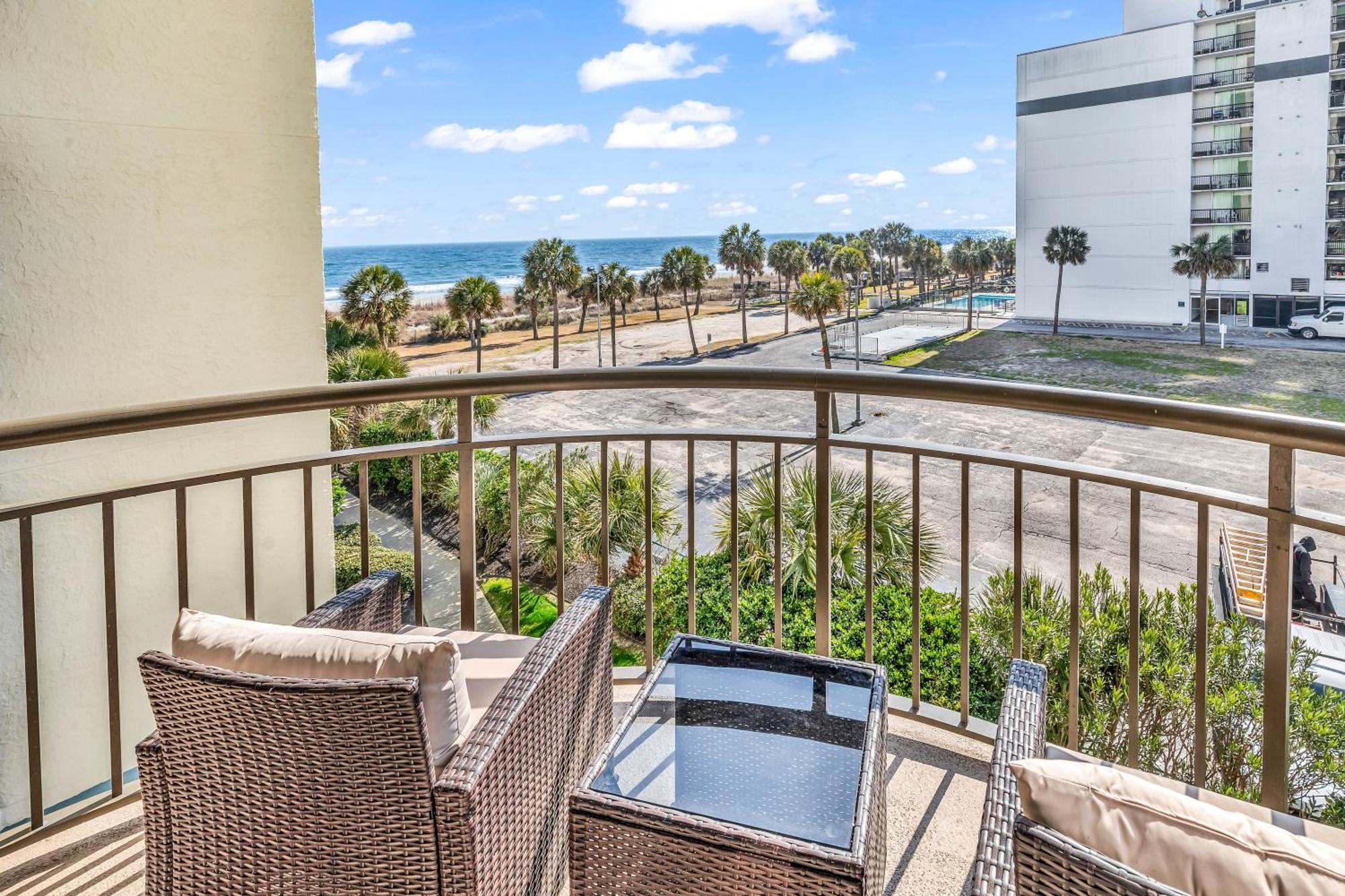 Oceanfront Condo Steps To The Beach W No Resort Fees Myrtle Beach Bagian luar foto