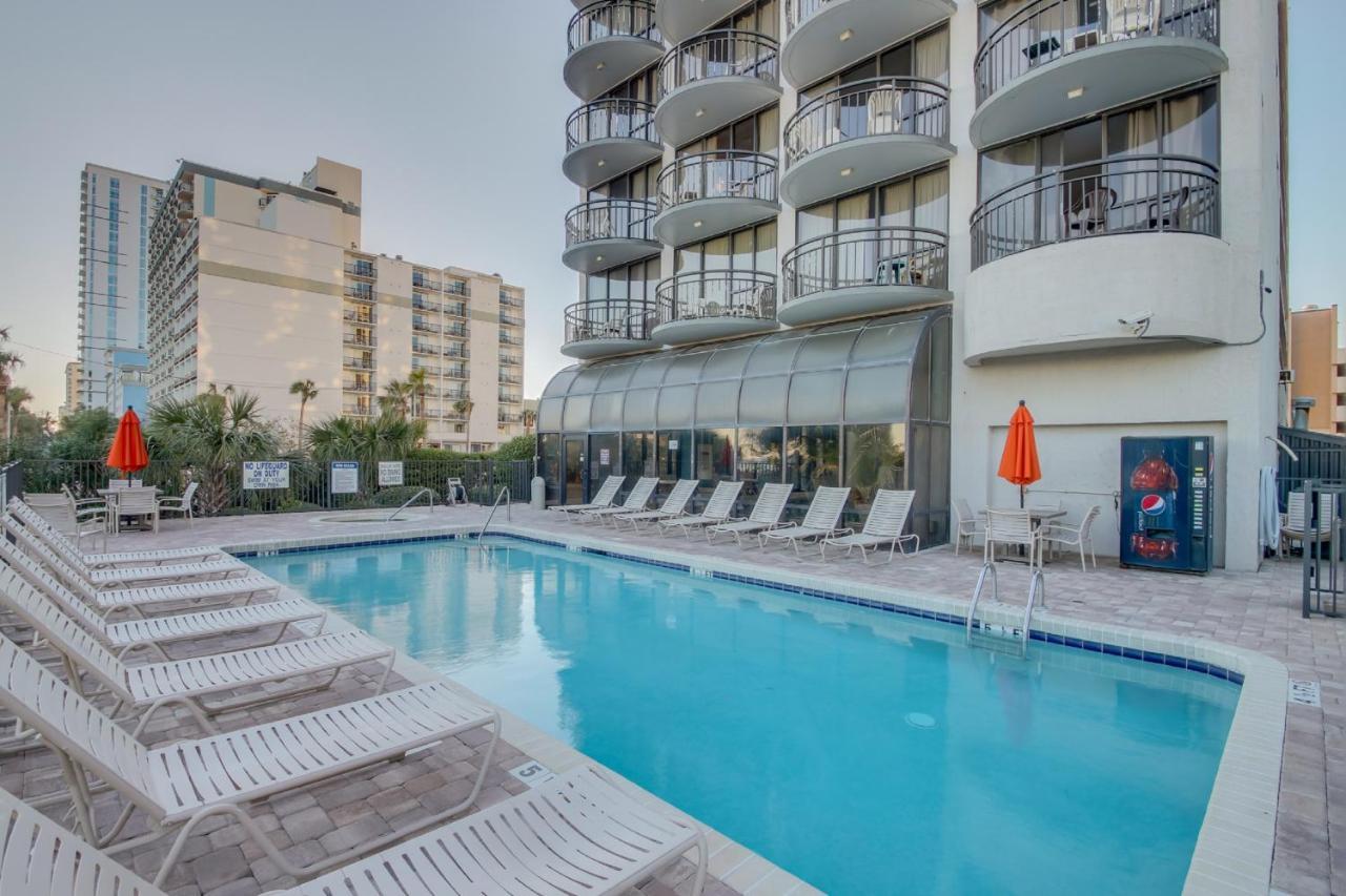 Oceanfront Condo Steps To The Beach W No Resort Fees Myrtle Beach Bagian luar foto